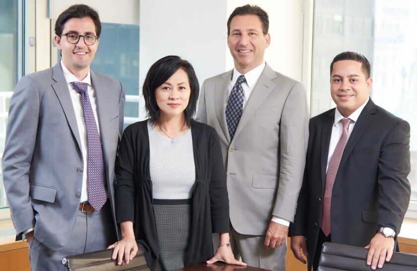Raymond James advisers Joshua Pasahow, Ida Ng, Todd Kissel, John Rivera