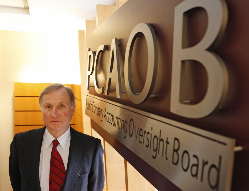 PCAOB chairman James Doty
