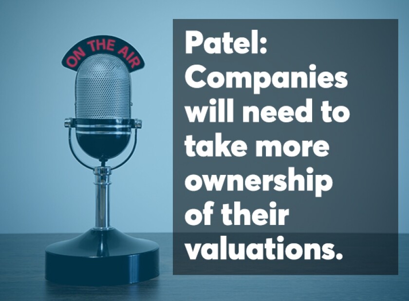 Patel podcast screen