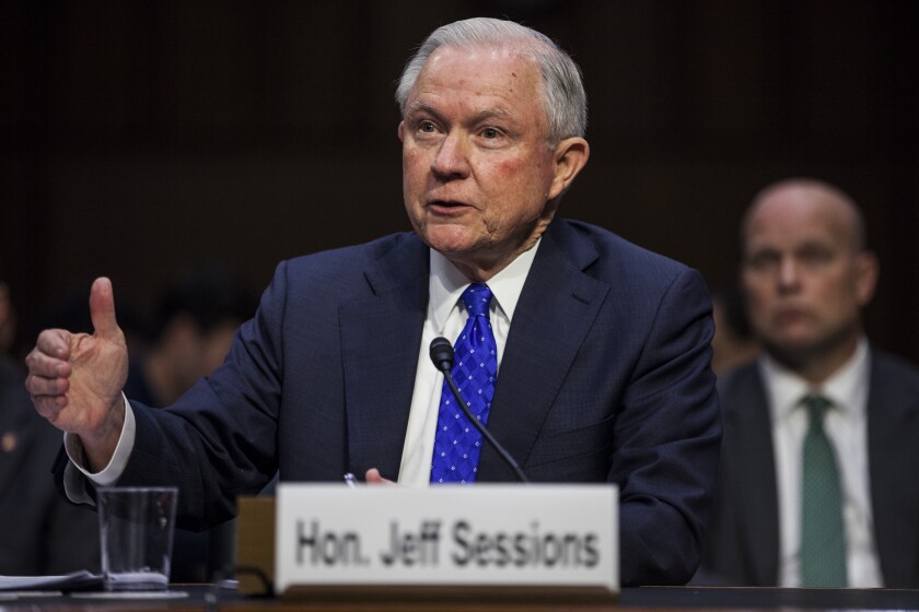 Attorney General Jeff Sessions