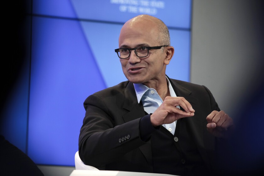Microsoft CEO Satya Nadella